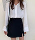 Split Elegant Casual Slim Fitted Skirt